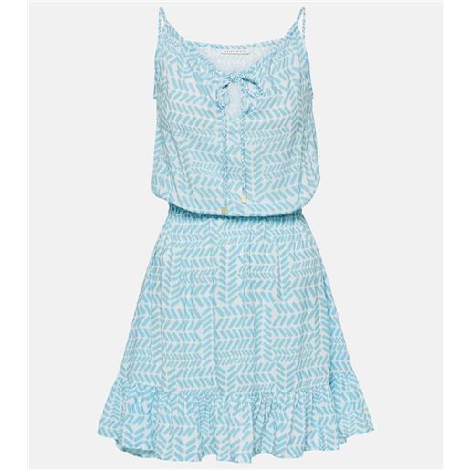 Heidi Klein miniabito zanzibar con stampa