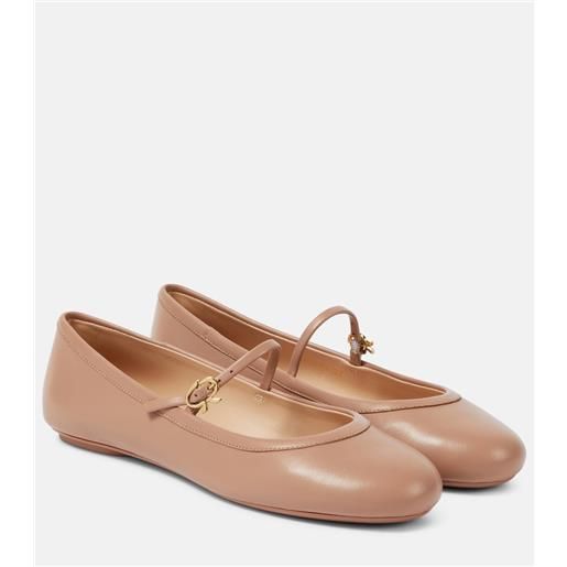 Gianvito Rossi ballerine carla in pelle