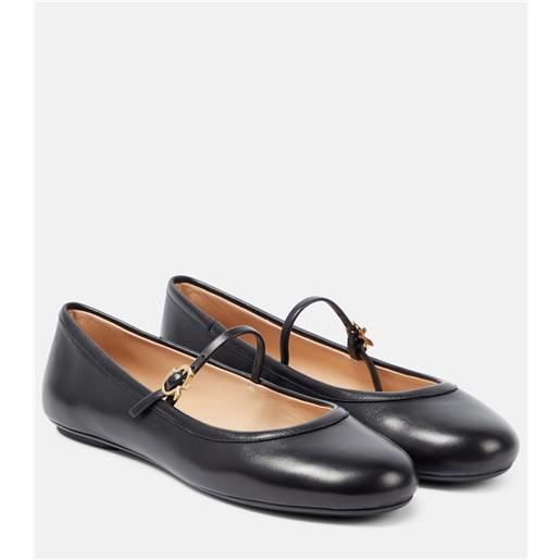 Gianvito Rossi ballerine carla in pelle