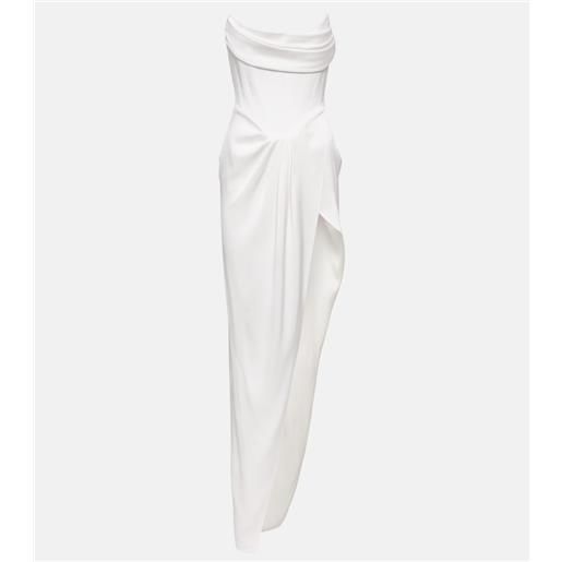 Alex Perry bridal - abito bustier in crãªpe di raso