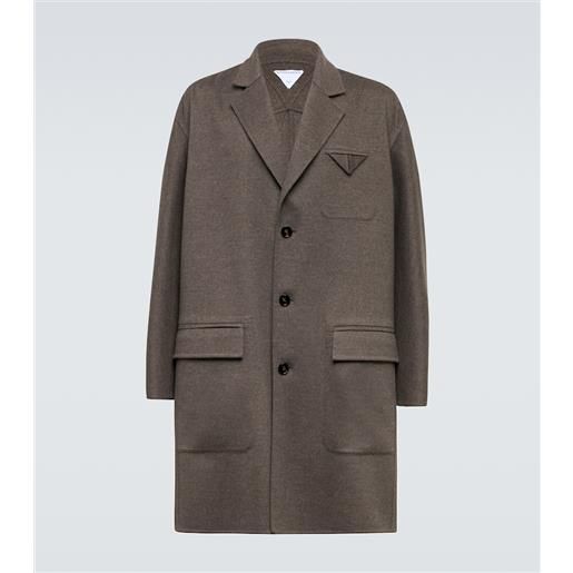 Bottega Veneta soprabito in lana e cashmere