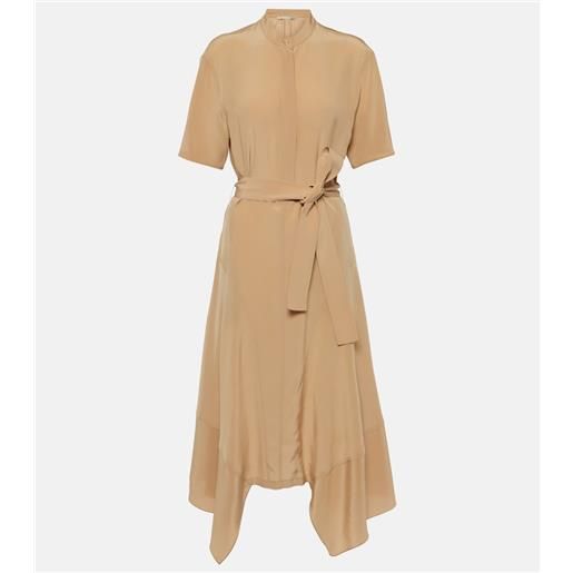 Stella McCartney abito chemisier in seta crãªpe de chine