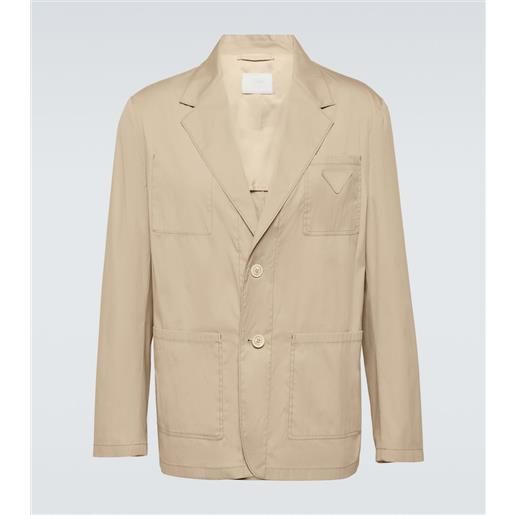 Prada blazer in misto cotone