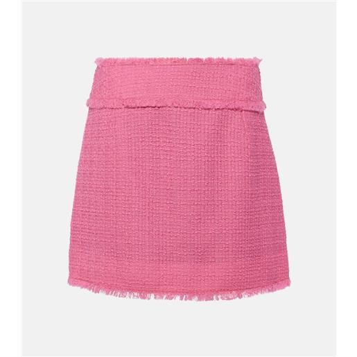 Dolce&Gabbana minigonna in misto lana