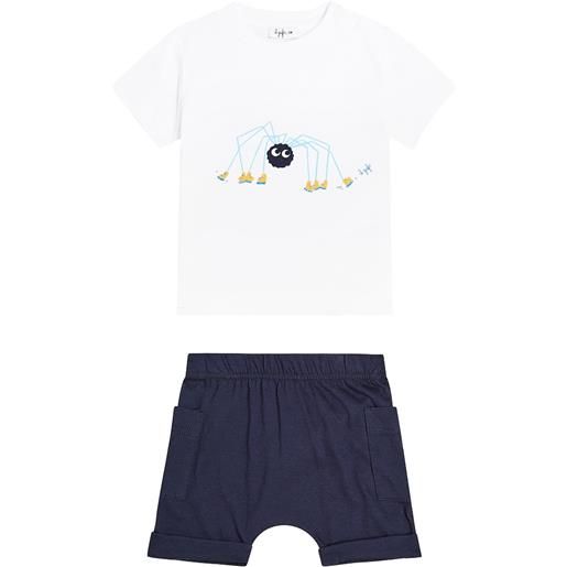 Il Gufo baby - t-shirt e shorts in jersey di cotone