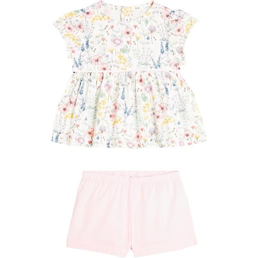 Il Gufo baby - abito e culottes in misto cotone