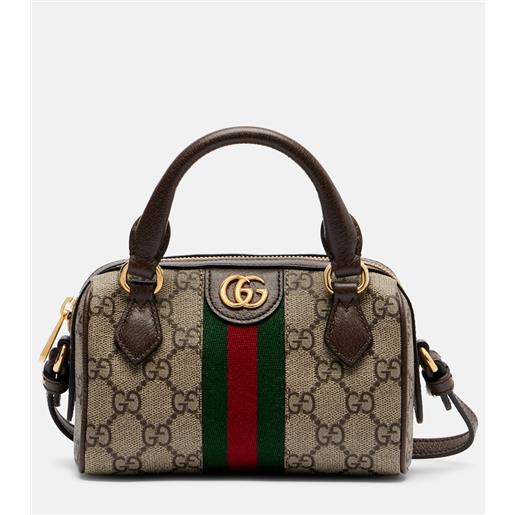 Gucci borsa a tracolla ophidia mini in canvas gg