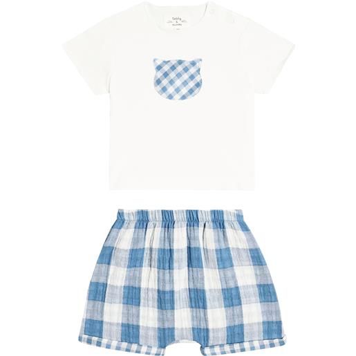 Il Gufo baby - t-shirt e shorts in cotone