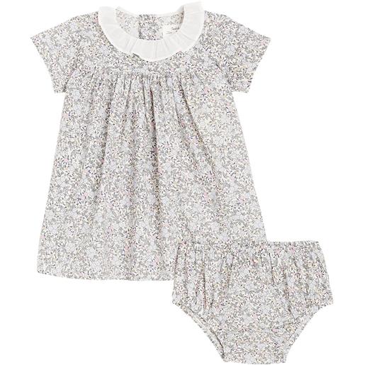 Il Gufo baby - abito e culottes in cotone