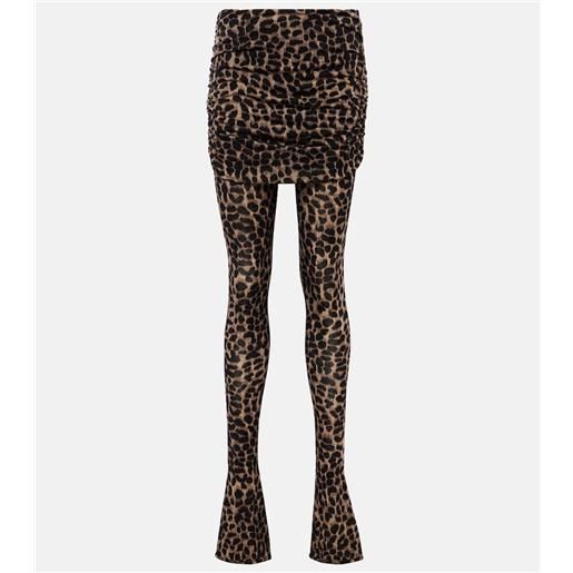 Blumarine leggings in lana