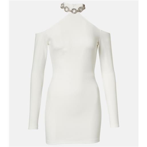 David Koma bridal - abito corto con cristalli