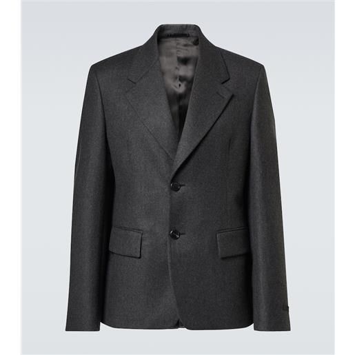 Prada blazer monopetto in lana