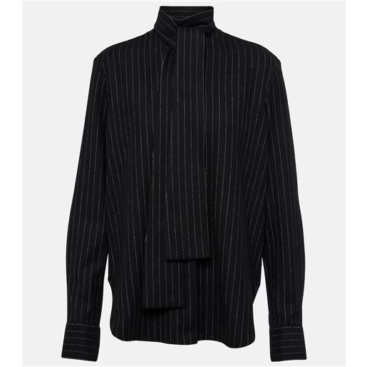 Alex Perry camicia gessata