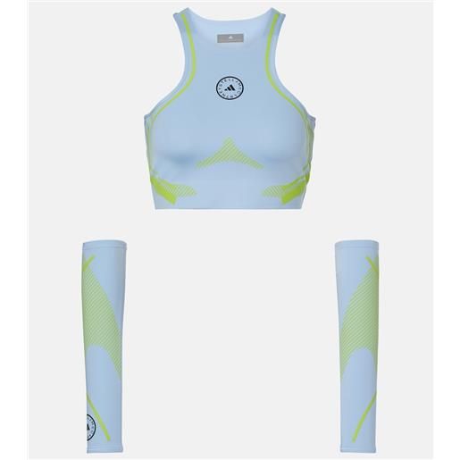 Adidas by Stella McCartney top cropped truepace