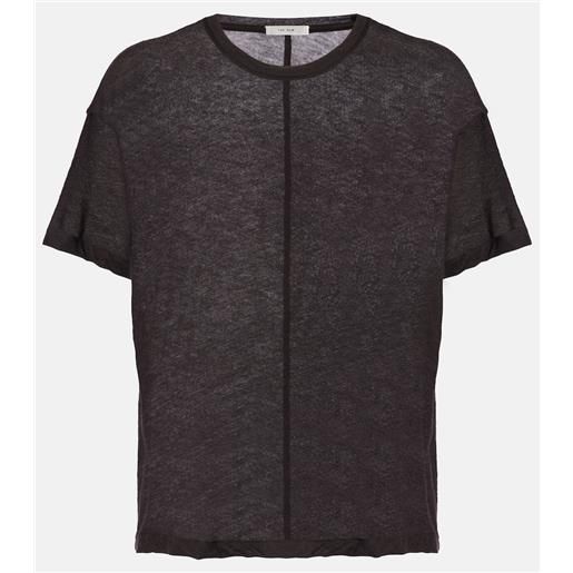 The Row top lila in jersey di cashmere