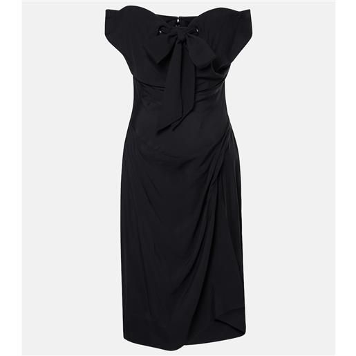 Vivienne Westwood abito iwona con scollo bardot