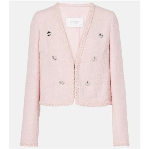 Giambattista Valli giacca in tweed di misto lana