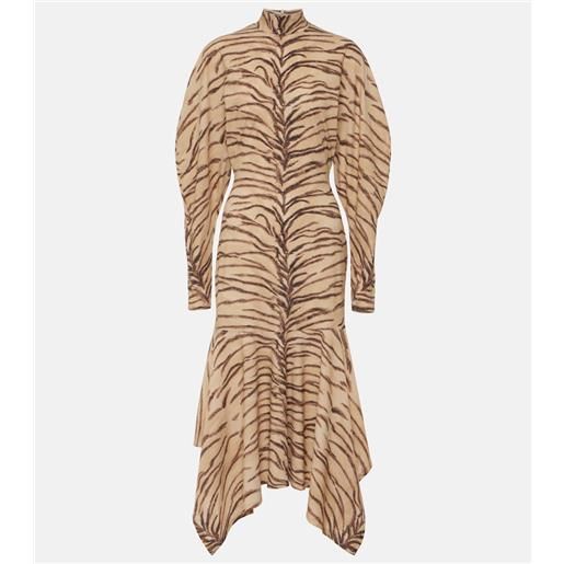 Stella McCartney abito midi in jersey