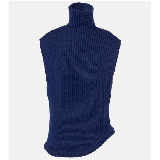 Victoria Beckham gilet a collo alto
