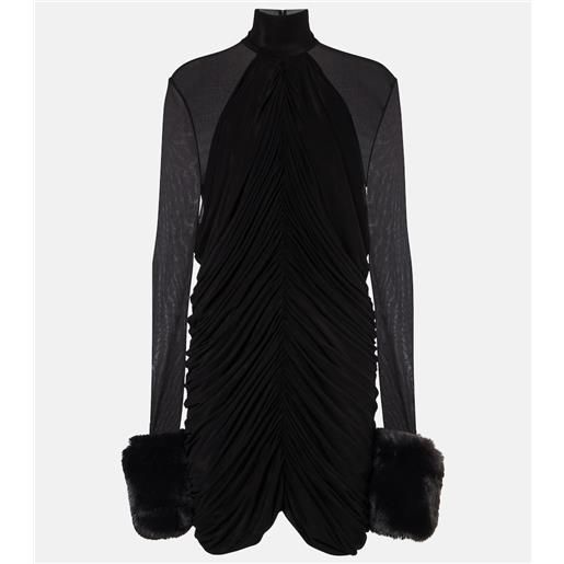 Magda Butrym abito corto in mesh