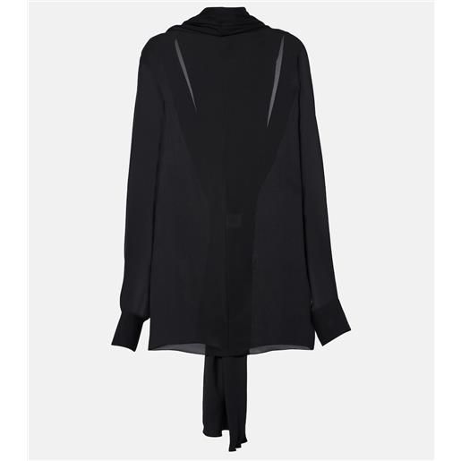 Khaite blusa bex in seta