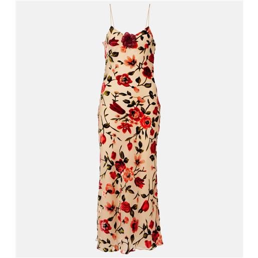 Rodarte abito sottoveste in velluto
