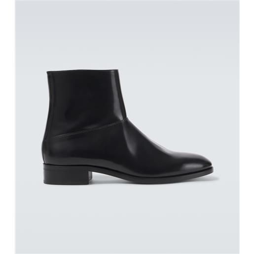 Valentino Garavani stivaletti vlogo in pelle