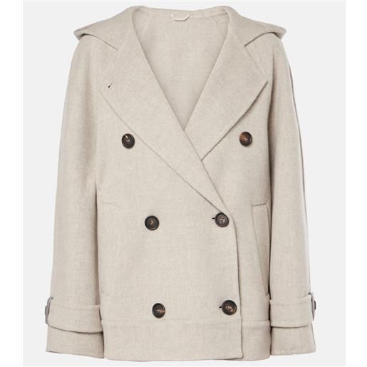 Brunello Cucinelli giacca in lana e cashmere