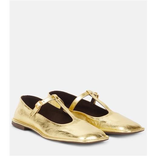 The Row ballerine mary jane square t-strap