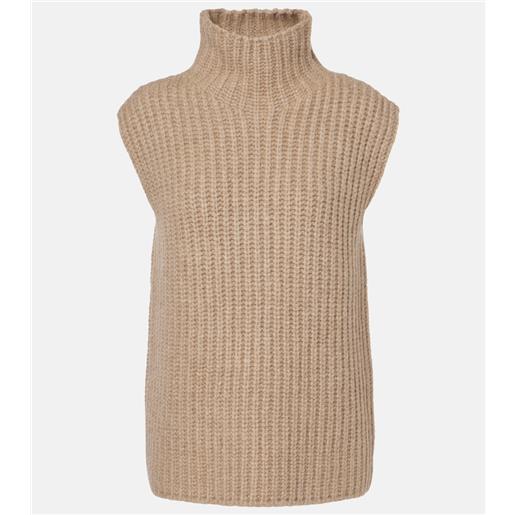 The Row top ilena in cashmere e seta