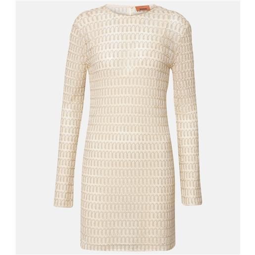 Missoni abito corto in lamé