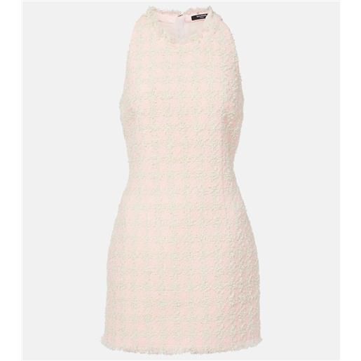 Balmain abito corto in tweed