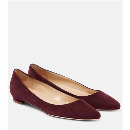 Manolo Blahnik ballerine bb in suede
