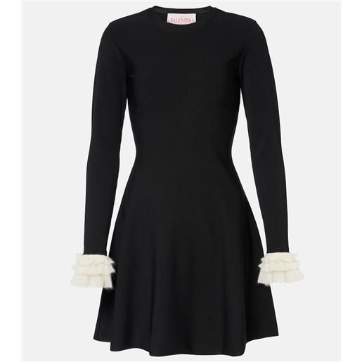 Valentino abito corto in maglia
