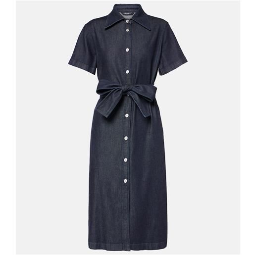 Dolce&Gabbana abito chemisier di jeans
