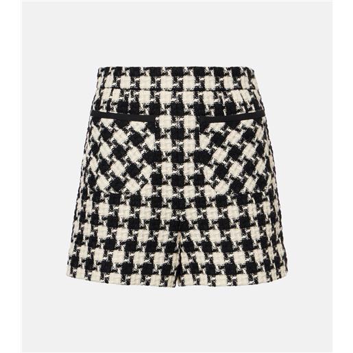 Valentino shorts mossi in tweed