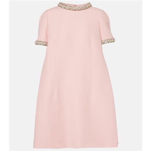 Valentino abito corto in crepe couture