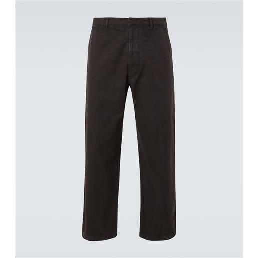 Prada pantaloni chino in cotone