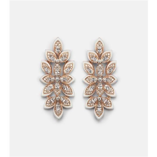 Orecchini Donna Lotus LS1780/4/2 – In Acciaio Inox Bicolore Rosa E Bianco Con Zirconia Cubica – Confezione Regalo - 4