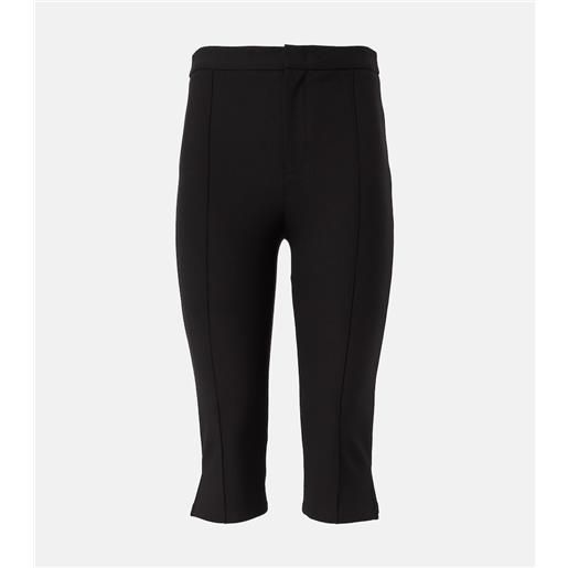 Vince pantaloni capri slim a vita media