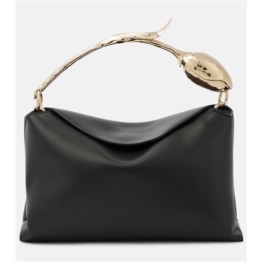 Erdem borsa bloom medium in pelle