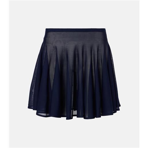 Alaia alaïa minigonna in maglia