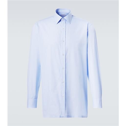 Charvet camicia in popeline di cotone