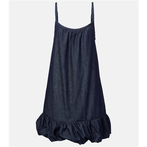 Dries Van Noten abito corto di jeans