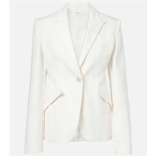 McQueen blazer di jeans