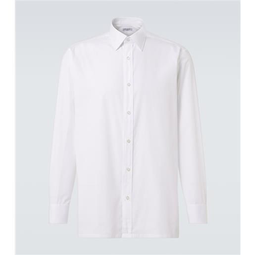 Charvet camicia in popeline di cotone