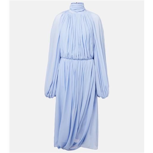 Stella McCartney abito midi in crepon di seta