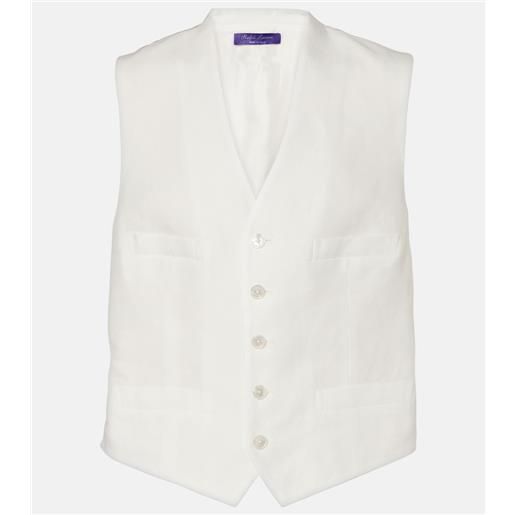 Ralph Lauren Collection gilet jaiden in lino