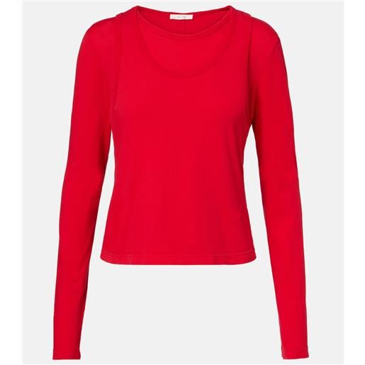 The Row t-shirt seruni in jersey di cotone
