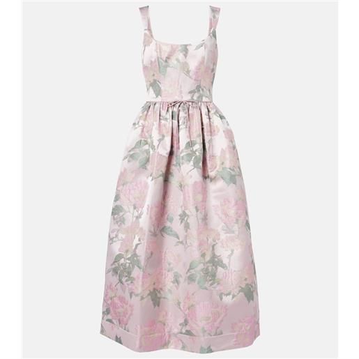 Markarian abito bustier apple in broccato